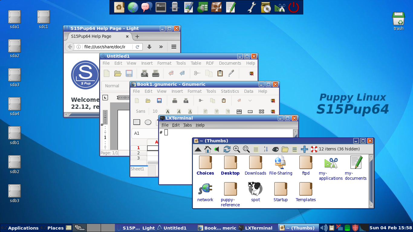 Screenshot of S15Pup64-22.12