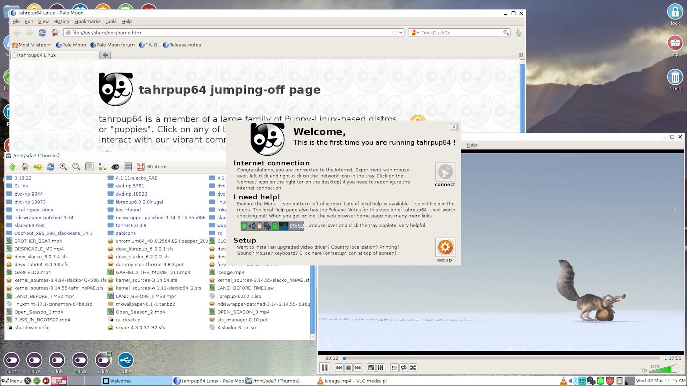Screenshot of Tahrpup64 6.0.5