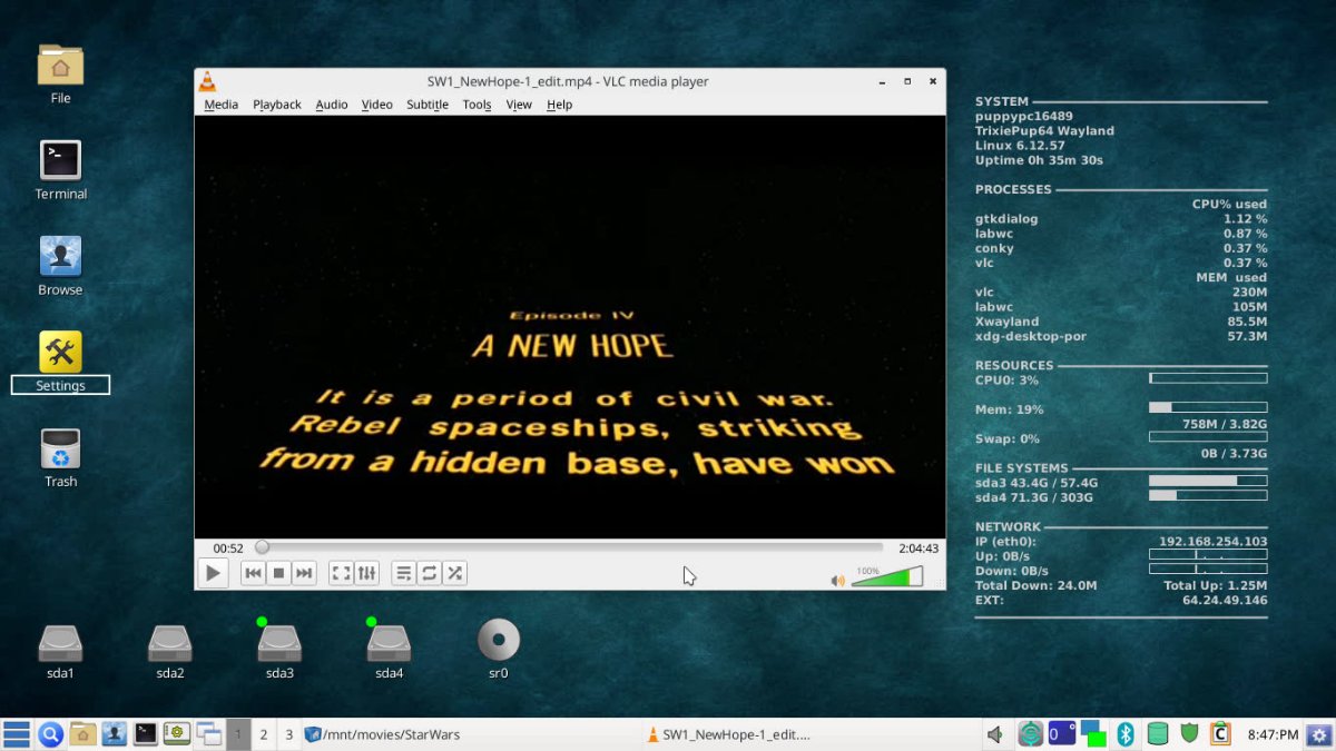 Screenshot of TrixiePup64